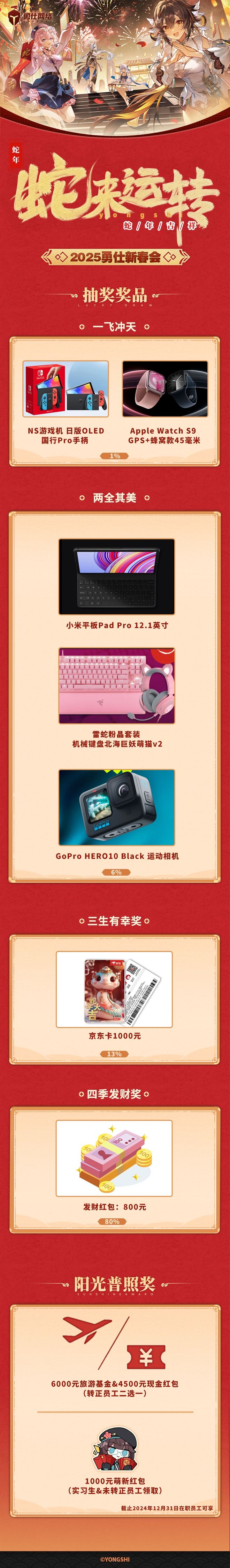 年会游戏奖品 一般都有什么_游戏公司年会礼品清单 _ 2023游戏公司年会奖品 