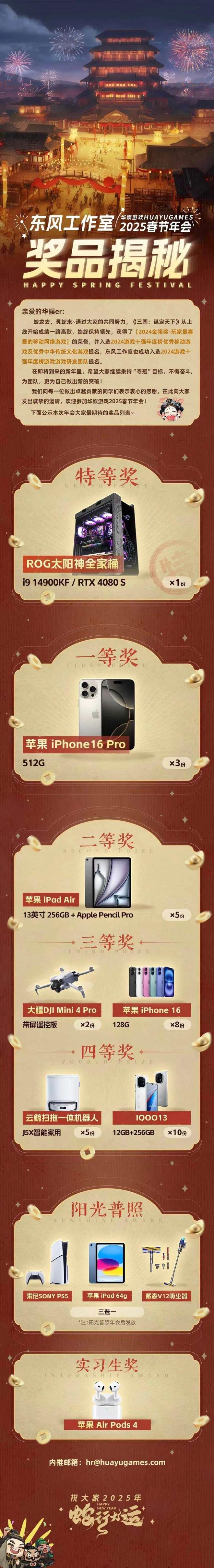 年会游戏奖品 一般都有什么_ 2023游戏公司年会奖品 _游戏公司年会礼品清单 