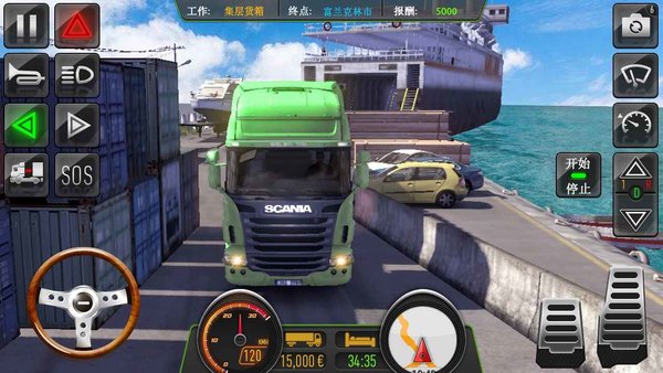 遨游中国欧洲卡车模拟2下载_卡车模拟手游推荐_拖挂车游戏